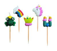 Ibili 786208 - Set 5 Velas Príncipe 7 cm