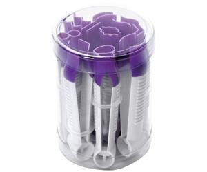 IBILI 789200 - Set 10 Pinzas para Fondant