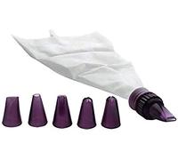 Ibili 790100 - Manga pastelera Flexible + 6 boquillas