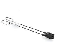 Ibili TENAZA INOX Nylon 35 CM, Stainless Steel, Plata/Negro, Centimeters