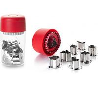 Ibili Set 8 Cortapastas LINZER Navidad, Acero Inoxidable