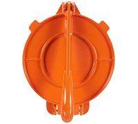 Ibili 799820- Prensa para tortillas, aluminio naranja, 20 cm