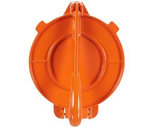 Ibili 799820- Prensa para tortillas, aluminio naranja, 20 cm