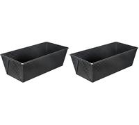 IBILI 822630 - Molde pan antiadherente 30x15x10 cm (Paquete de 2)