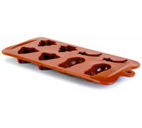 IBILI 860312 Molde BOMBON Silicona Chocolate Navidad