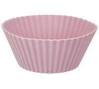 Ibili MOLDES Cupcake Silicona Mini 6 PC, Stainless Steel, Púrpura/Rosado, Centimeters, 6