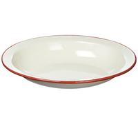 IBILI Fuente Honda Oval Bordeaux 32X25, Stainless Steel, Blanco, Talla única