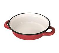Ibili Plato DE Huevo 18 CMS, Stainless Steel, Red, 18 x 18 x 18 cm