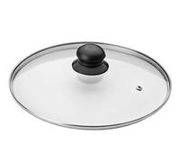 Ibili Tapa Cristal 30 CMS, Stainless Steel, Trasparente, 30 cm