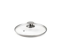 IBILI 971628 Tapa de cristal pomo inox 28 CM