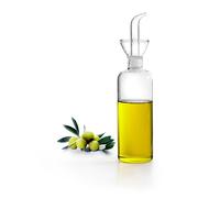 IBILI 751325 Aceitera Cilíndrica, 250 ml, Cristal