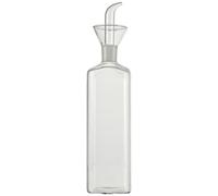 IBILI ACEITERA Cristal Cuadrada 500 ML, borosilicato, Transparent