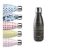 IBILI - Botella termo doble pared lagos 350 ml, Acero Inoxidable 18/10, Doble pared, Reutilizable