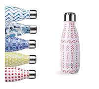 IBILI - Botella termo doble pared olatu 350, Acero Inoxidable 18/10, Doble pared, Reutilizable