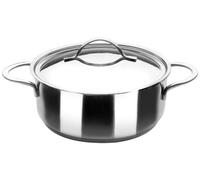 IBILI - Cacerola con Tapa Noah, 18 cms, Acero Inoxidable 18/10, Apta para induccion