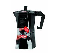 IBILI - Cafetera express Bahia Negra, 12 tazas, 600 ml, Aluminio