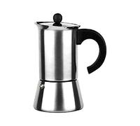 IBILI - Cafetera Express Indubasic, 6 Tazas, 280 ml, Acero Inoxidable, Apto para inducción
