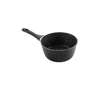 IBILI - Cazo natura con mango de baquelita, 14 cms, Antiadherente estilo piedra, Apto para induccion