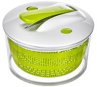 Ibili CENTRIFUGADORA A Pedal Function 24 CM, Stainless Steel, White/Green/Silver, 24 x 24 x 16 cm