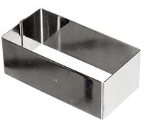 Ibili 722712 , Círculo Rectangular, inox, Marrón, 12 x 6 x 4.5 cm
