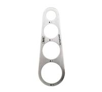 Ibili MEDIDOR DE Pasta Y SPAGUETTI INOX, Stainless Steel, 16.5x5x1 cm