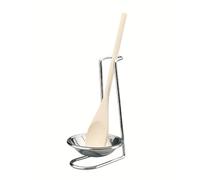 Ibili Clásica - Reposa utensilios inox 18/10 + cuchara de madera