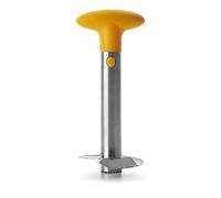 Ibili CORTAPIÑAS INOX First Class L 9,70 CM, Stainless Steel, Plata/Naranja, 9.7 x 9.7 x 25 cm