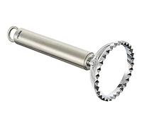 Ibili Cortador DE RAVIOLIS Redondo, Stainless Steel, Plateado, 6 x 6 x 25 cm