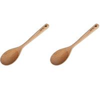 IBILI Cuchara Redonda Madera 30 CM (Paquete de 2)