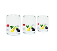 IBILI Cutting Board 30X20X1,5 Universal, Plastic Hope, White, 30 x 20 x 15 cm
