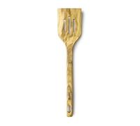 IBILI - Espátula Perforada Oliva de 30 cm - Madera de Olivo con Revestimiento de Aceite