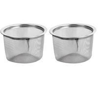 IBILI - Filtro para teteras de hierro fundido IBILI, Acero inoxidable 18/10 (Paquete de 2)