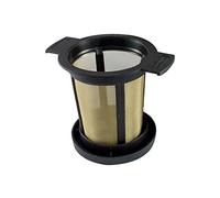 IBILI - Filtro permanente de té y café, Reutilizable, Acero inoxidable 18/10, Incluye tapa