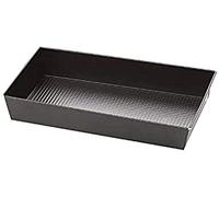 Ibili Fuente Horno Moka 36x25x6 CMS, Stainless Steel, Negro, 36 x 25 x 6 cm