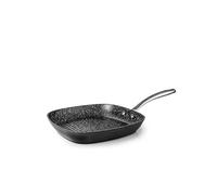 IBILI - Grill Ondulado Quarzo 24 Cm, Aluminio, Antiadherente, Apto para induccion, PFAS FREE