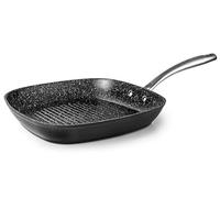 IBILI - Grill Quarzo 28 Cm, Aluminio, Antiadherente, Apto para induccion, PFAS FREE