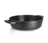 IBILI - Guisera Sin Tapa Esben 32 Cm, Aluminio Fundido, Antiadherente PFAS, Apta para induccion