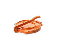 Ibili 799820- Prensa para tortillas, aluminio naranja, 20 cm
