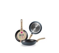 IBILI - Sarten bux, 20 cms, Aluminio, Mango madera, Antiadherente xylan, Apto para induccion