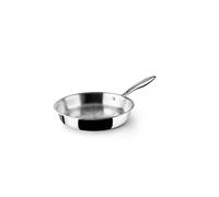 IBILI Sarten tricapa triply Natural, 26 cms, Acero inoxidable, Apto para induccion, sin antiadherente