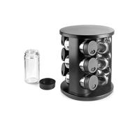 IBILI - Set 9 Especieros+Soporte Giratorio Confort, 17 x 20 cms