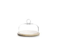 IBILI 715526 Tapa de cristal con base de madera 26 CM