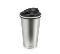 Ibili 758341 Vaso Termico Satin 410 ML, Stainless Steel, Plata