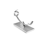 IBILI - Jamonero Basculante Giratorio Pro, Acero Inoxidable, 50 x 18 x 20,5 cms