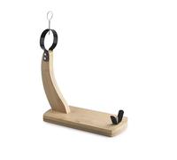 IBILI Jamonero Gondola Noble – Madera de bambú 37,5 x 16,5 cm