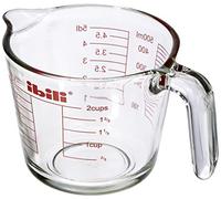 Ibili Jarra DE Medidas 0,500 LT, Stainless Steel, Blanco