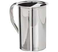 Ibili Jarra Recta DE Agua INOX 2 LT, Stainless Steel, Blanco/Azul