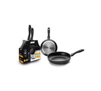 IBILI - Set de 2 sartenes fusion, 20 + 24 cms, Aluminio, Antiadherente, Apto para induccion