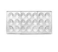 Ibili 799400 Molde BOMBON CONICO Rizado, Stainless Steel, Blanco, 30 x 14 x 2 cm