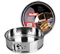 Ibili Molde Desmontable INOX 23 CM, Stainless Steel, Plata, 23 x 23 x 6 cm, 2
